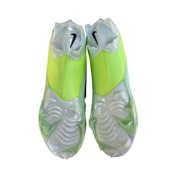 NEW Nike Vapor Edge Pro 360 2 Men's Football Cleats Platinum Vapor Green Sz 10 - Picture 6 of 8